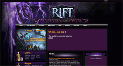 Desktop Screenshot of etherealshadows.com